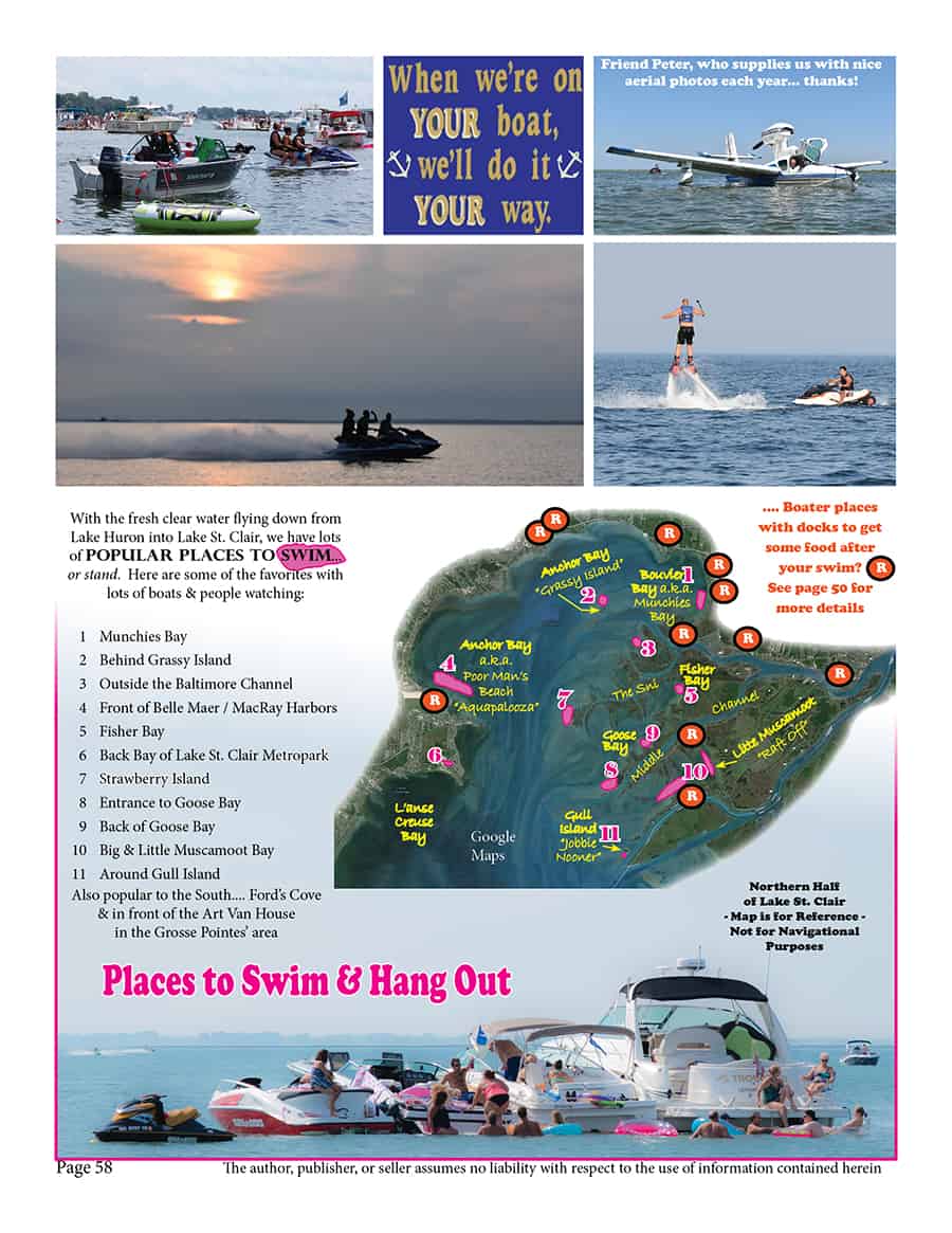 2016 Lake St. Clair Guide jpg website58 3x3